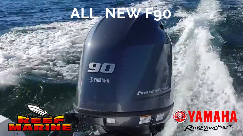 New Yamaha F90 Video