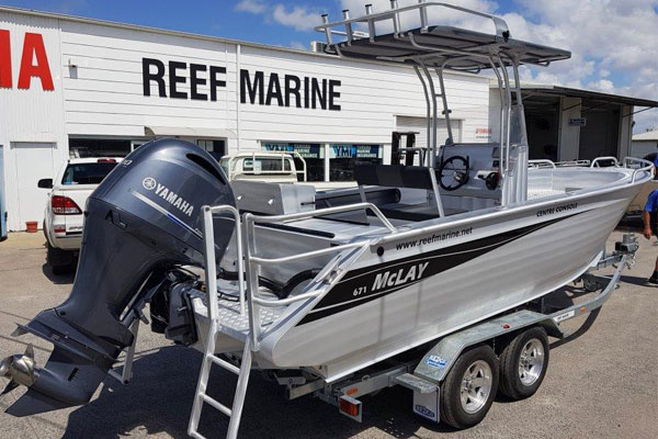 Reef Marine Dealers for McLay 671 Fortress Centre Console
